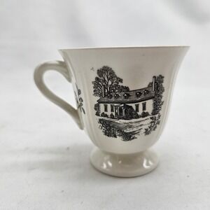 Wedgwood Creamware Josiah & Sarah Wedgwood Collector's Society Tea/Coffee Cup‎